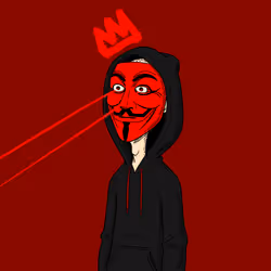 Red Guy Fawkes Dave