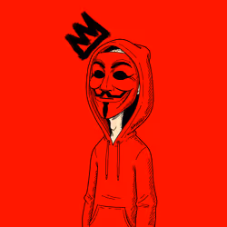 Red Guy Fawkes Dave
