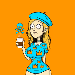 Blue Beret Coffee Vicki