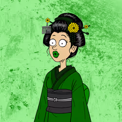 Green Geisha Vicki