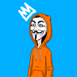 Orange Guy Fawkes Dave