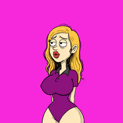 Purple Bodysuit Vicki