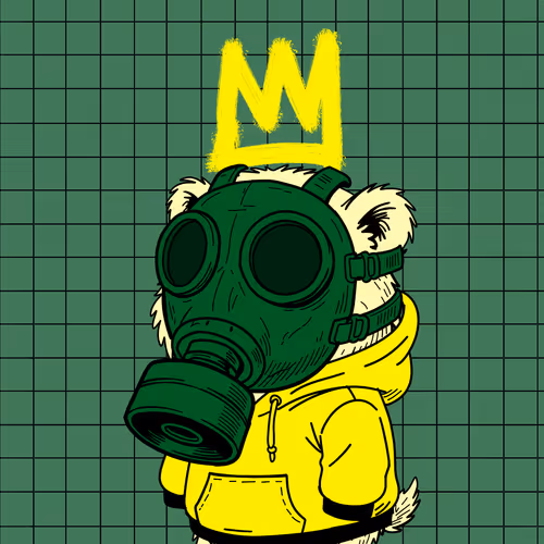 Yellow Gas Mask Meatball