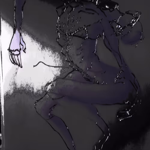 Galaxy lady Sketch