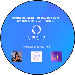 Live viewing of Pplpleasr NFT raffle by ENS hosted by EthStaker