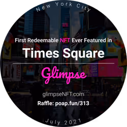 The First Redeemable NFT in Times Square, Ever!