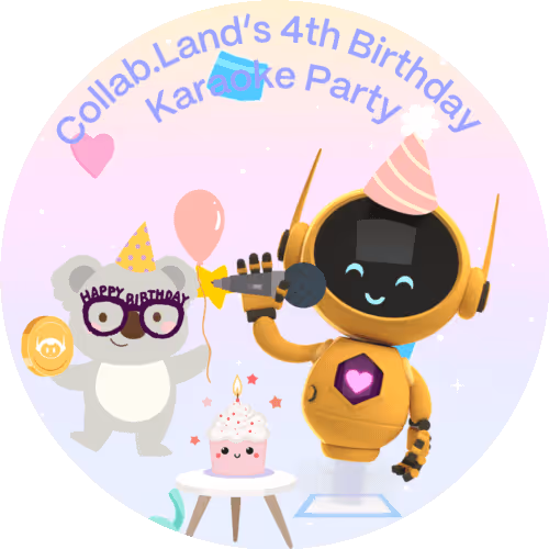 Collab.Land's 4th Birthday Karaoke Party