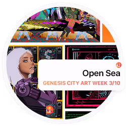 Decentraland - OpenSea Art Mall Launch