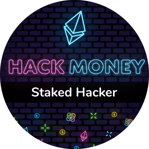 ETHGlobal HackMoney'21 Staked Hacker