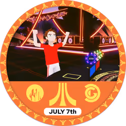 Decentral Games' Atari Crypto Casino Night - July 7th