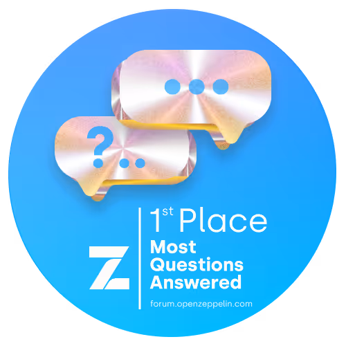 OpenZeppelin Forum - Most Questions Answered - 1st Place