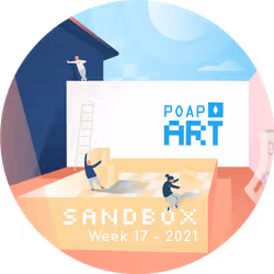 POAP.art Sandbox Weekly Canvas - Week 17 2021
