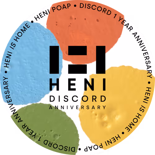 HENI Discord 1 Year Anniversary