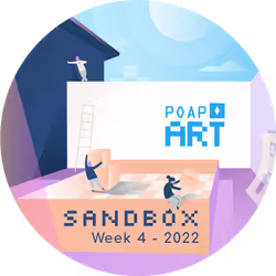 POAP.art Sandbox Weekly Canvas - Week 4 2022