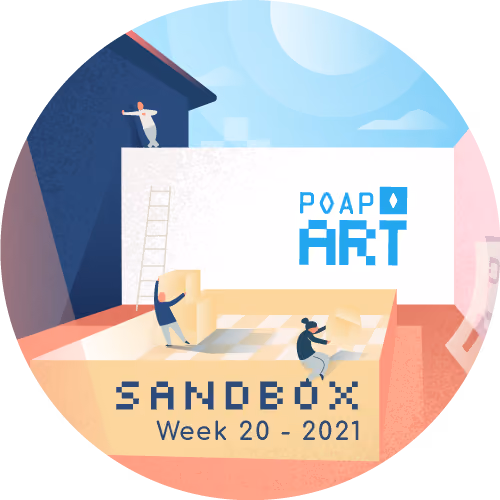 POAP.art Sandbox Weekly Canvas - Week 20 2021