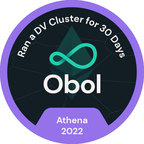 Obol - Ran a DV Cluster for 30 Days