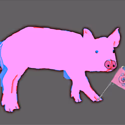 Positive Pigs Drop Party