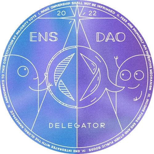 ENS DAO — Delegator 2022