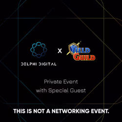 Delphi Digital x Yield Guild - Disclosure Party 9/22/21