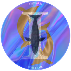 $WHALE 1 year anniversary