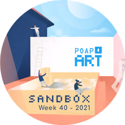 POAP.art Sandbox Weekly Canvas - Week 40 2021