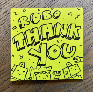 Robotos Beep Boop Happy Hour