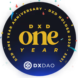 DXD One Year Anniversary - DXD Holder 2020-2021