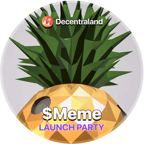 $MEME Building Launch @ Decentraland