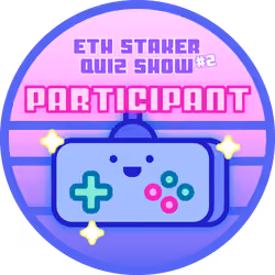 ETH Staker Community Quiz Show #2 - Participant