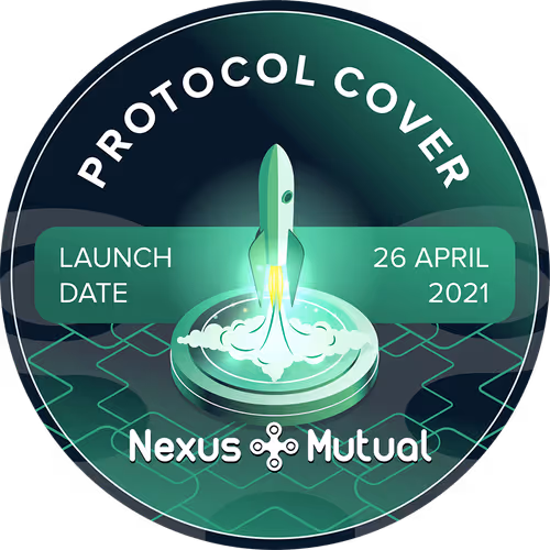 Nexus Mutual Protocol Cover Launch 26 April 2021