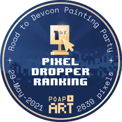 Road to Devcon Painting Party - #1 Pixel Dropper