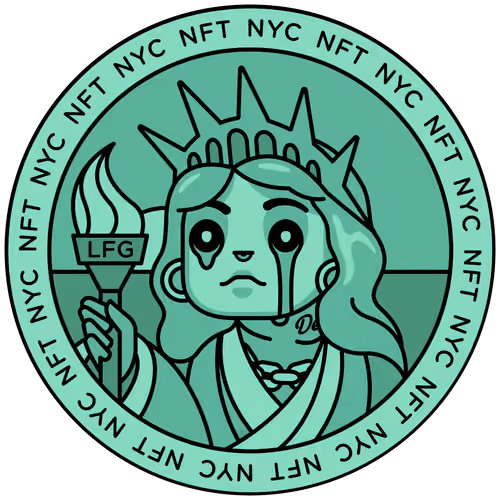Statue of LiBetty / Deadfellaz NFT NYC.