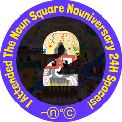 The Noun Square - Nouniversary 24hr Space 2/24