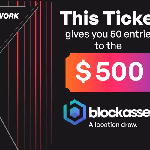 x50 $500 Blockasset Allocation Ticket