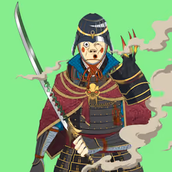 Makoto Samurai #1819