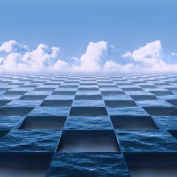 Checkerboard Sea