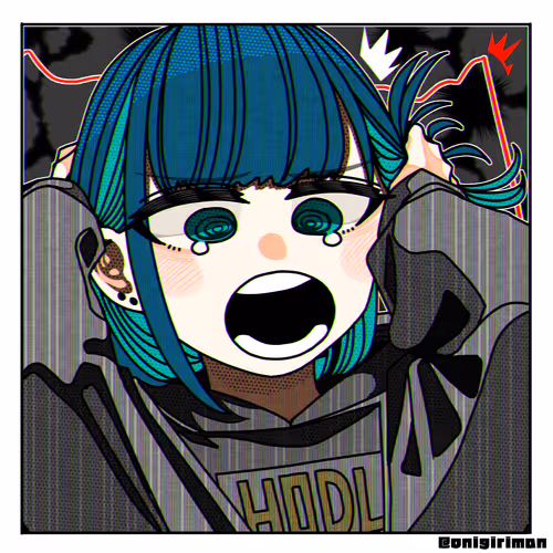 Sharp falling Ahokawa Nigichan(A.N