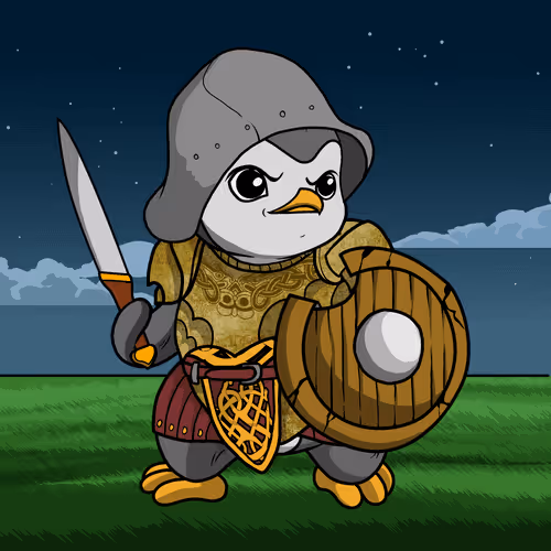 Paladin Penguin Club NFT #10