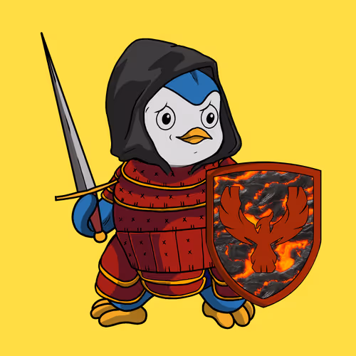 Paladin Penguin Club NFT #135