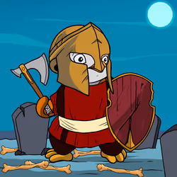 Paladin Penguin Club NFT #18