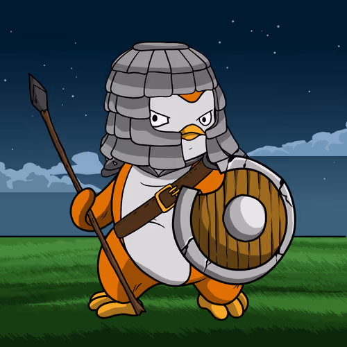 Paladin Penguin Club NFT #132