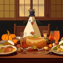 The Turkeys Giving