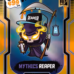 Reaper - [6/10] - 2025 Panini NFT Prizm Bad Eggs - Introducing the Clans - Base Prizms Gold