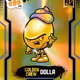 Dolla - [79/149] - 2025 Panini NFT Prizm Bad Eggs - Introducing the Clans - Base Prizms Yellow