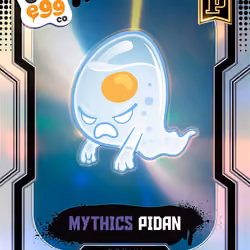 Pidan - [179/269] - 2025 Panini NFT Prizm Bad Eggs - Introducing the Clans - Base Prizms Silver