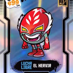 El Hervir - [242/269] - 2025 Panini NFT Prizm Bad Eggs - Introducing the Clans - Base Prizms Silver