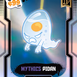 Pidan - [127/269] - 2025 Panini NFT Prizm Bad Eggs - Introducing the Clans - Base Prizms Silver
