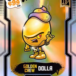 Dolla - [266/269] - 2025 Panini NFT Prizm Bad Eggs - Introducing the Clans - Base Prizms Silver