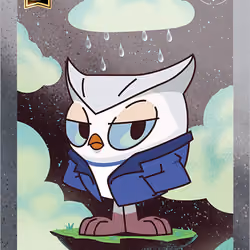 Gustov - [41/194] - 2026 Panini NFT Moonbirds - Birbs Beyond - Base Silver