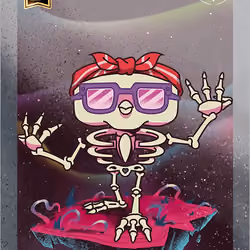 Bonesy - [145/194] - 2026 Panini NFT Moonbirds - Birbs Beyond - Base Silver